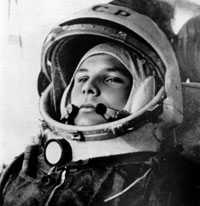 Yuri Gagarin, Soviet cosmonaut (SCRSS Photo Library)